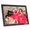 17" LED Digital Photo Picture Frame High Resolution 1440*900 Scroll Caption 1080P Advertising Machine Alarm Clock MP3 MP4 with Remote Control Christmas Gift Present
