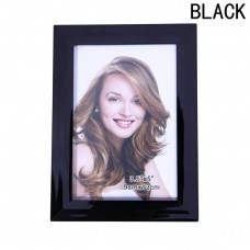 Fancyqube Creative Photo Frame of PVC Photo Frame 6 Inch Photo Frame Picture Wall Painting Frame(10CM*15CM)Black2