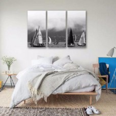 Sailing Yacht Canvas 24x36in - 3 Panels