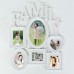 Warm  Family Photo Frame Wall Hanging Picture Holder Display Home Bedroom Decor