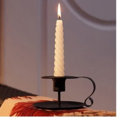 New European Style Candle Holder Metal Iron Wedding TableDecorations Home Black Stand Centerpiece