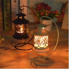 Iron Moroccan Style Candlestick Candleholder Candle Stand LightLantern