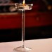 Arctic Land Elegant Romantic Creative Goblet Designed Glass Candle Holder Supplies 11CM