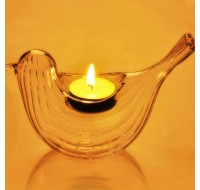 Oscar Store Hot Bird Glass Candle Holder Candelabrum Candlestick Dinner Table Home Decor