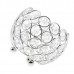 BolehDeals 12cm Crystal Bling Votive Tealight Candle Holder WeddingCenterpiece -Silver