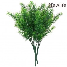 3 Bunches Simulation Plants Artificial Fake Pine Tree Party Home Decor