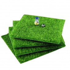 Artificial Turf Lawn Grass Plants For Miniature Dollhouse Landscaping Decoration(30 x 30cm)