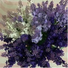 10 Heads Flores Artificial Lavender Silk Plants Flower Bouquet Wedding Home  Decor Decorative Fake Flowers Decoration