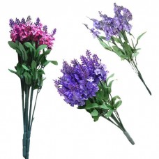 10 Artificial Flowers Flower Head Simulation Lavender Flowers A